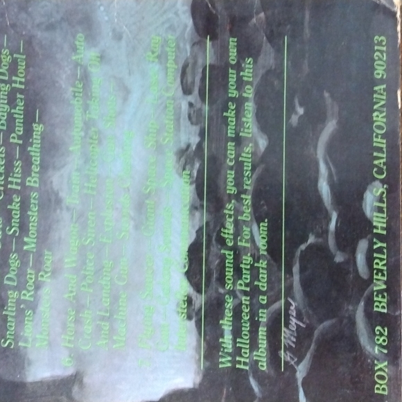 Halloween Horrors, 1977 A&M Records, Inc. - Picture 5 of 14